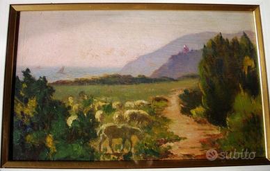 MALESCI GIO OLII SU TAVOLA firmati