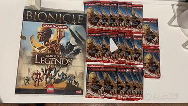 Bustine lamincards bionicle
