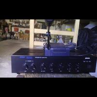 amplificatore con microfono 