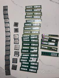 Lotto ram ddr3 e intel i3