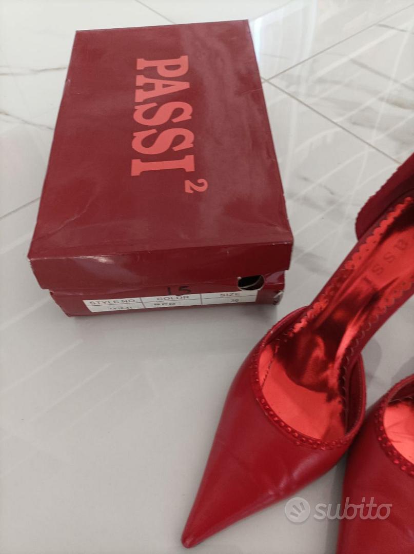 Scarpe rosse eleganti Abbigliamento e Accessori In vendita a Lucca