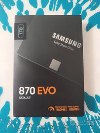 1TB SSD SAMSUNG 870 EVO SATA 2.5 NUOVO
