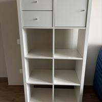 Mobile ikea kallax con inserti