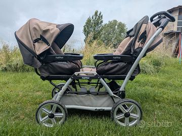 Passeggino gemellare peg Perego