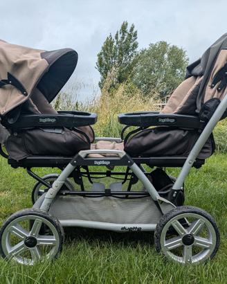 Passeggino gemellare peg Perego