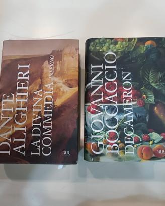 Dante e Boccaccio - BUR Grandi Classici - COPPIA