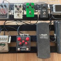 pedaliera analogica effetti per chitarra elettrica