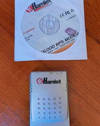 Hamlet USB V.92 Fax Modem HV92USB 56k internet cas