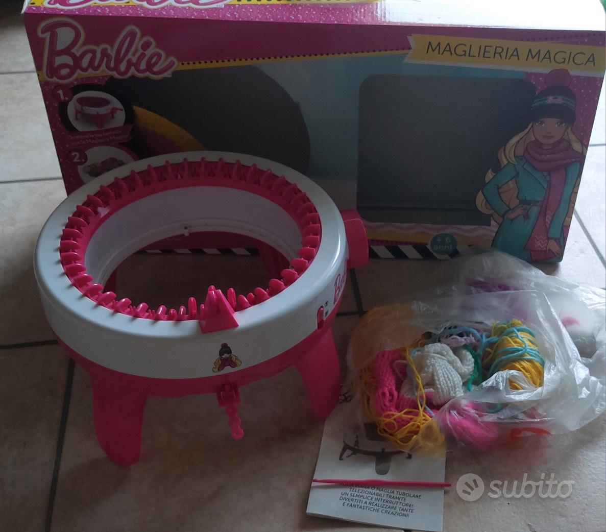 Giocattolo Maglia Magica BARBIE MAGLIERIA MAGICA KNITTTING MACHINE