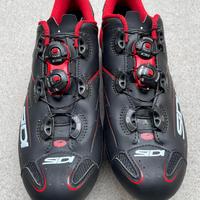 Sidi shot matt nero/rosso