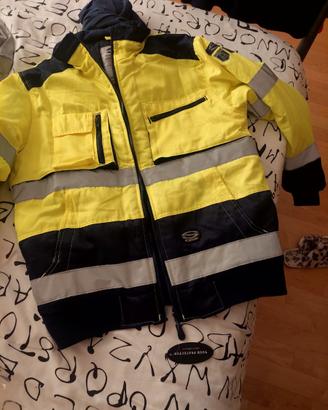 Giubetto alta visibiltà invernale