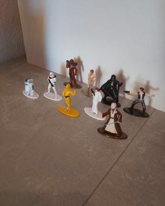 Lotto personaggi star wars metalfigs minifigure