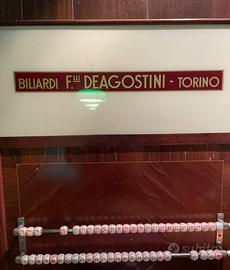Tavolo da biliardo riscaldato F.lli Deagostini