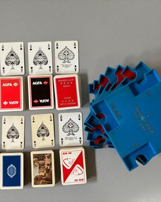 Set carte e tavole da gioco torneo Bridge
