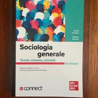 Sociologia generale - teorie, metodo, concetti