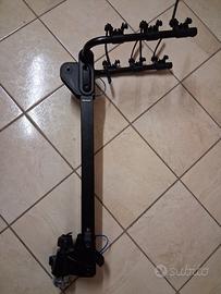 portabici verticale per gancio traino