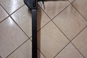 portabici verticale per gancio traino