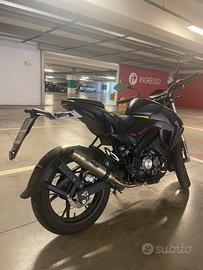 Keeway RKF 125 con scarico omologato GPR