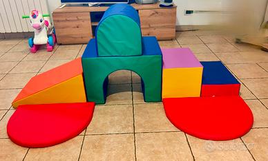 Set da Gioco per Bambini 12-36 Mesi da 7 Blocchi