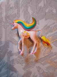 Statuina rara Mia and me unicorno action figure