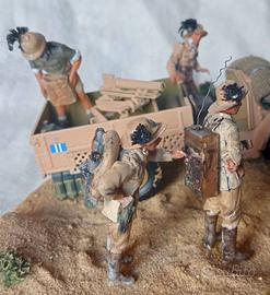 Modellini della WW2 Campagna d'Africa RGT Bersagli