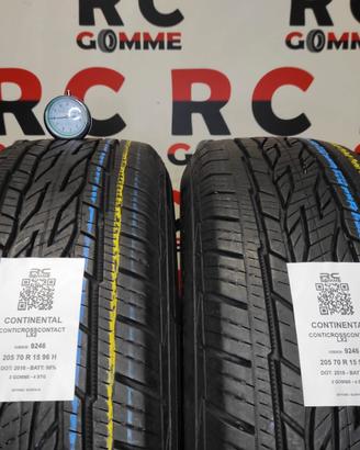 2 GOMME 205/70 R15 96H CONTINENTAL CONTICROSSCONTA