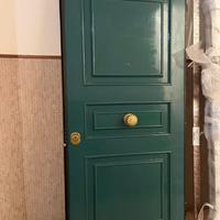 Porta blindata interno, serratura cilindro europeo