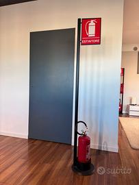 piantana per estintore