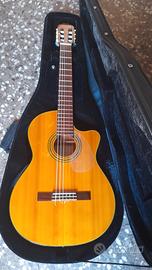 chitarra classica elettrificata 