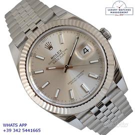 ROLEX Datejust II 126334 Soleil silver Chromalight