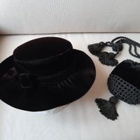 Cappello e borsettina da cerimonia TOP VINTAGE