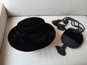 Cappello e borsettina da cerimonia TOP VINTAGE