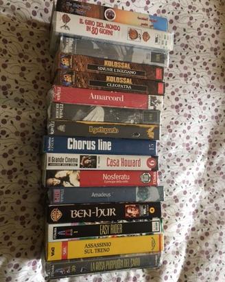 Pacchetto 85 VHS da collezione – cinema d’autore,