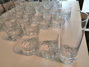 Set 29 bicchieri vintage anni 60