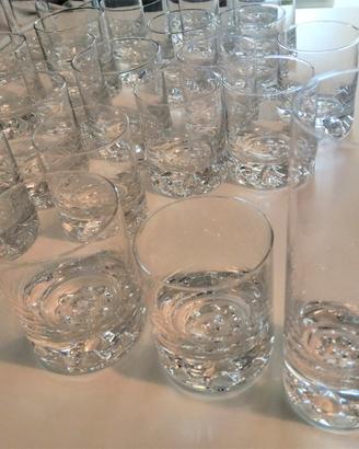 Set 29 bicchieri vintage anni 60