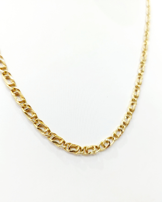 Collier maglia a catena in Oro Giallo -18 kt 750