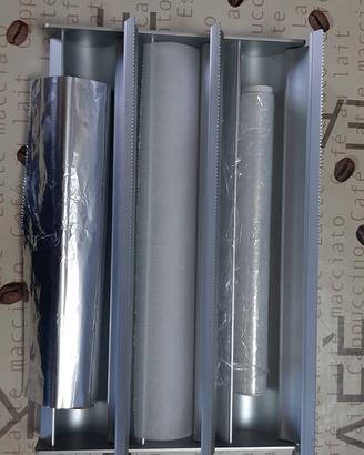 Portarotolo in alluminio