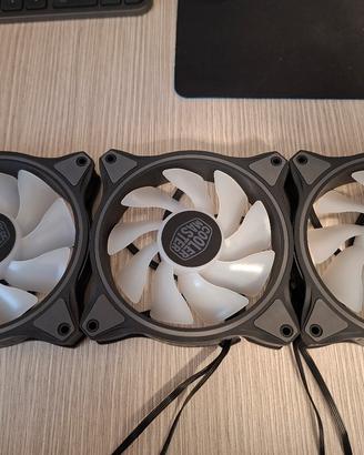 N. 3 ventole Masterfan MF120 Halo