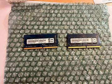 Coppia RAM 8GB (2x4GB) DDR4 SODIMM Ramaxel 2666MHz