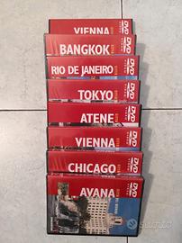 8 DVD Città del mondo - con cellophane