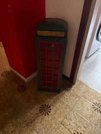 Mobiletto a cabina telefonica