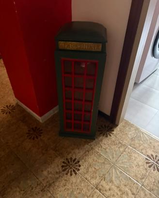 Mobiletto a cabina telefonica
