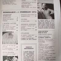 RIVISTE VINTAGE “MANI DI FATA", COLLEZIONE 1957-85