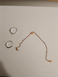 bracciale e anelli 