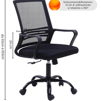 Poltroncina da ufficio