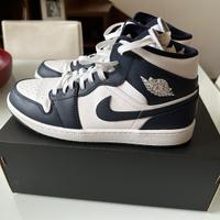 SCARPE NIKE AIR JORDAN 1 MID (554724) TG 47 NUOVE