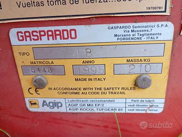 Falciatrice gaspardo bilama