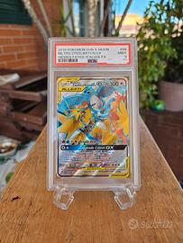 Pokemon PSA 9 ITA Moltres Zapdos Articuno GX Mint 