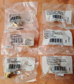 RACCORDO DI RIDUZIONE MASCHIO FEMMINA IN OTTONE.