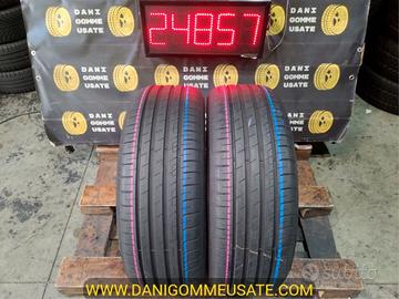 2 GOMME 215 55 17 GOODYEAR 90% COME NUOV